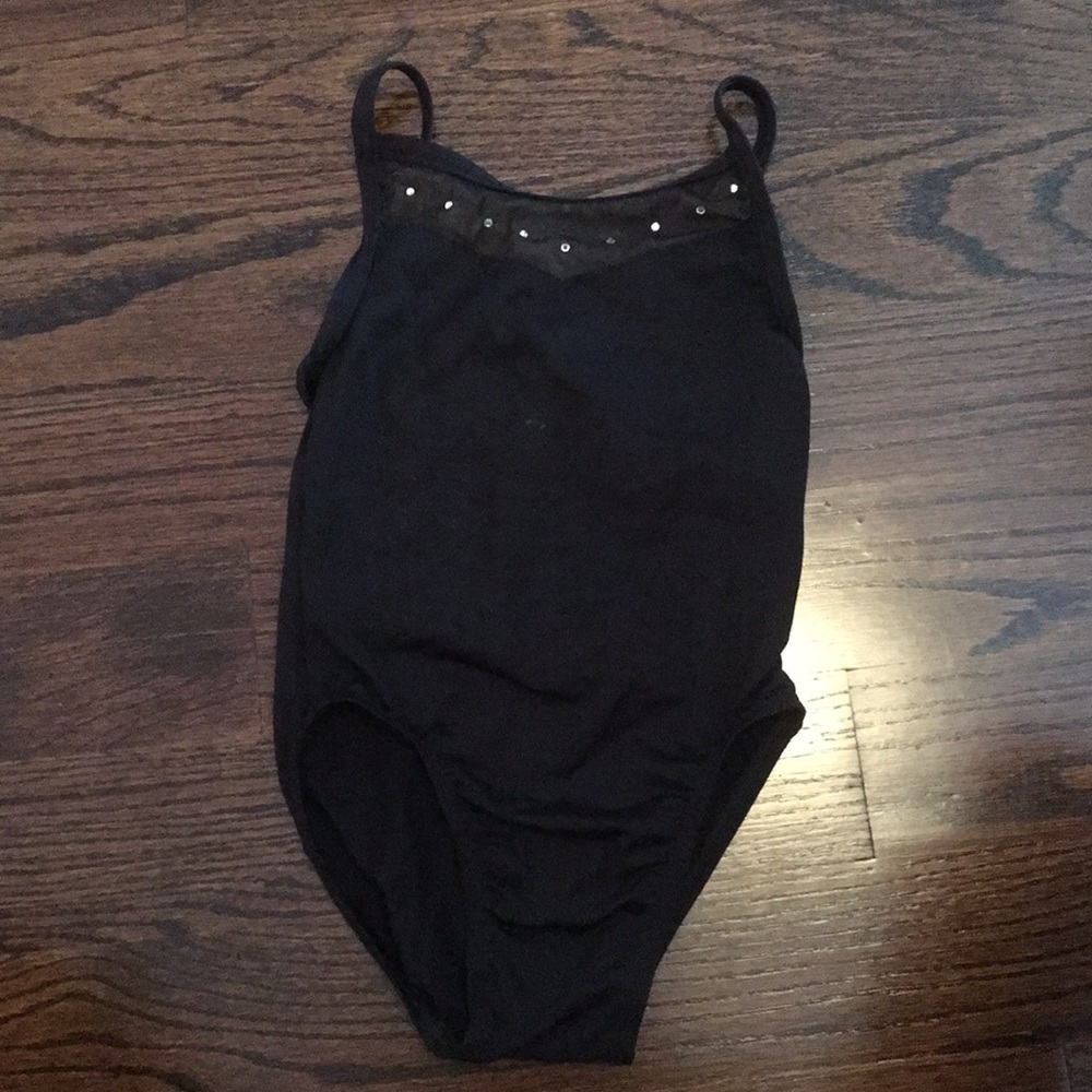 Child Black Dance Leotard